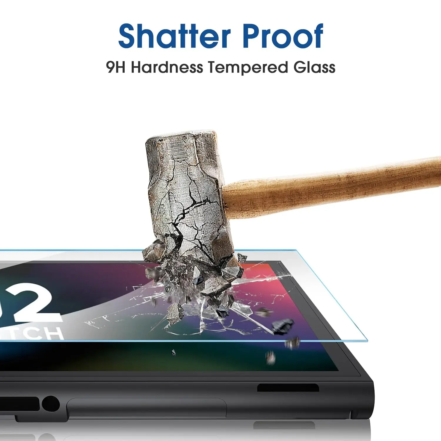 3Pcs Auto-Alignment OneTouch For Switch2 Switch 2 7.9inch Tempered Glass Screen Protector Gaming Accessories Ultra-Clear