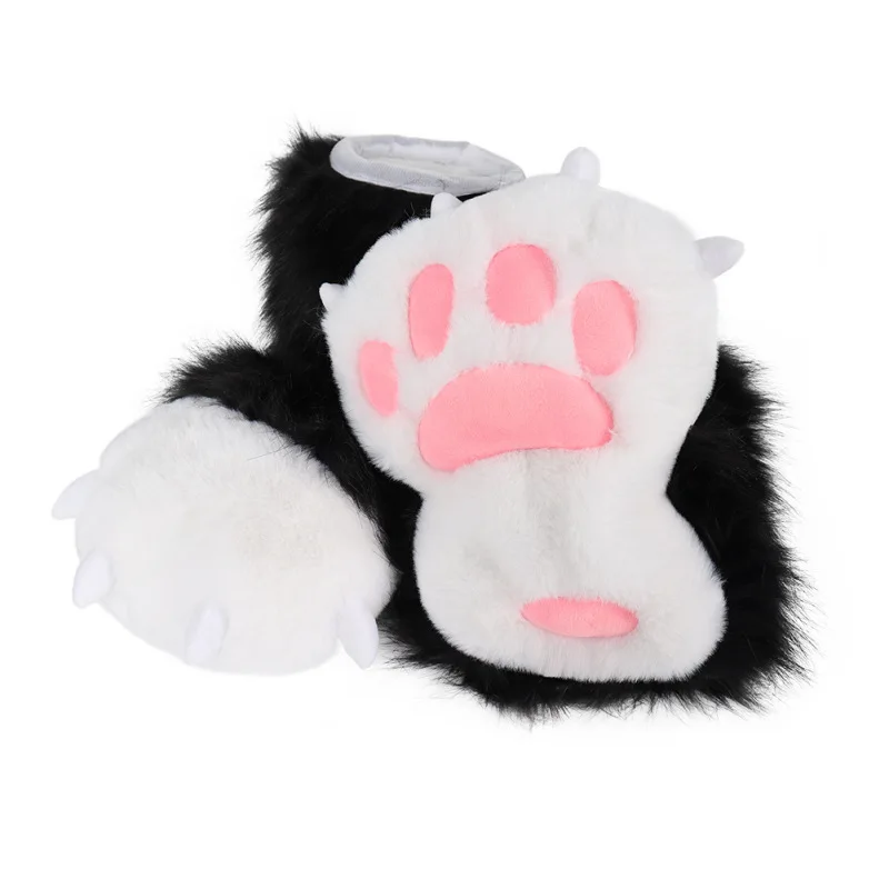 Halloween Plush Animal Paw Socks Cosplay Role-playing Shoes