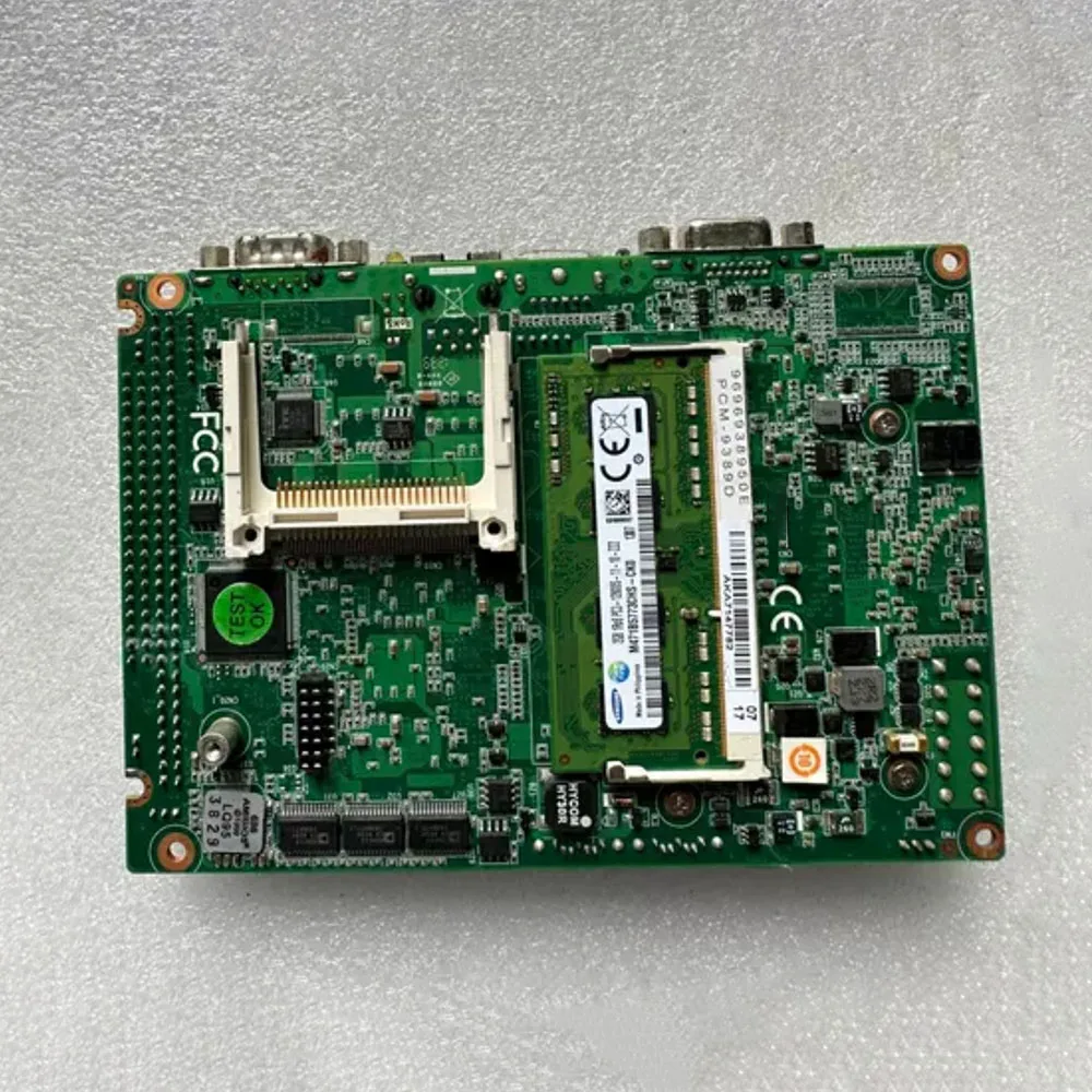 PCM-9389 For Advantech Industrial  motherboard D525 dual-core processor PC104 Industrial motherboard PCM-9389D