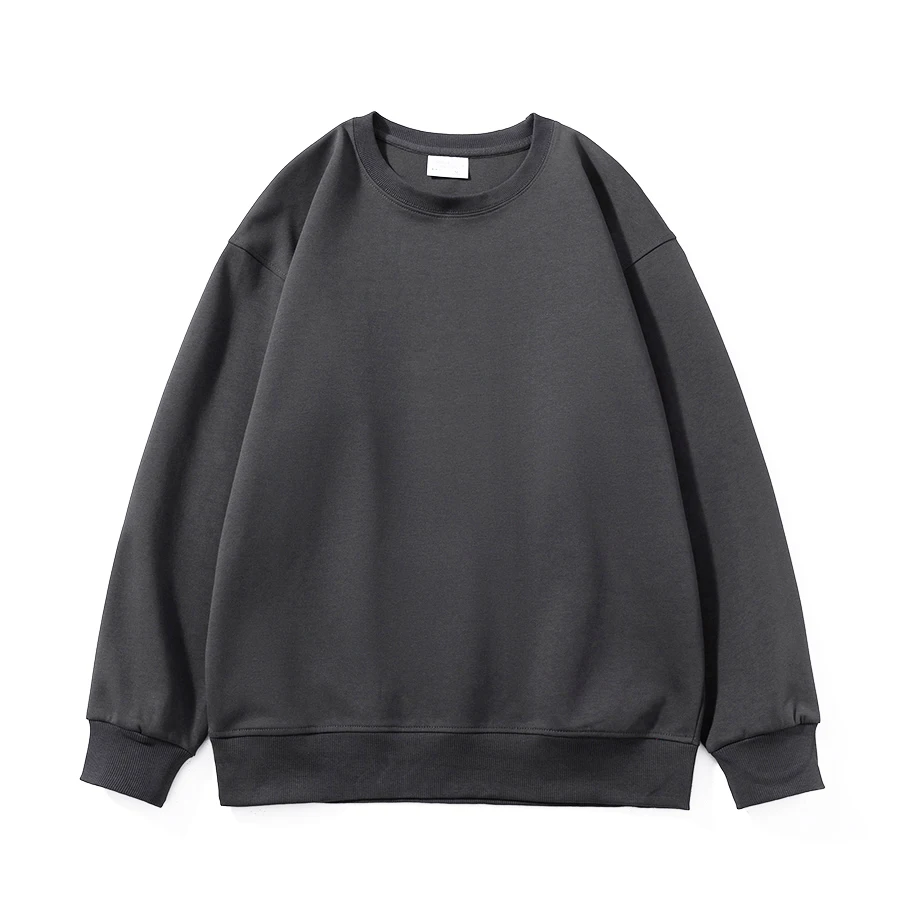 Picture 7: WAVLATII New Women Simple Style Khaki Sweatshirts Female Fashion Streetwear Soild O-neck Hoodie Lady Casual White Tops WH2219