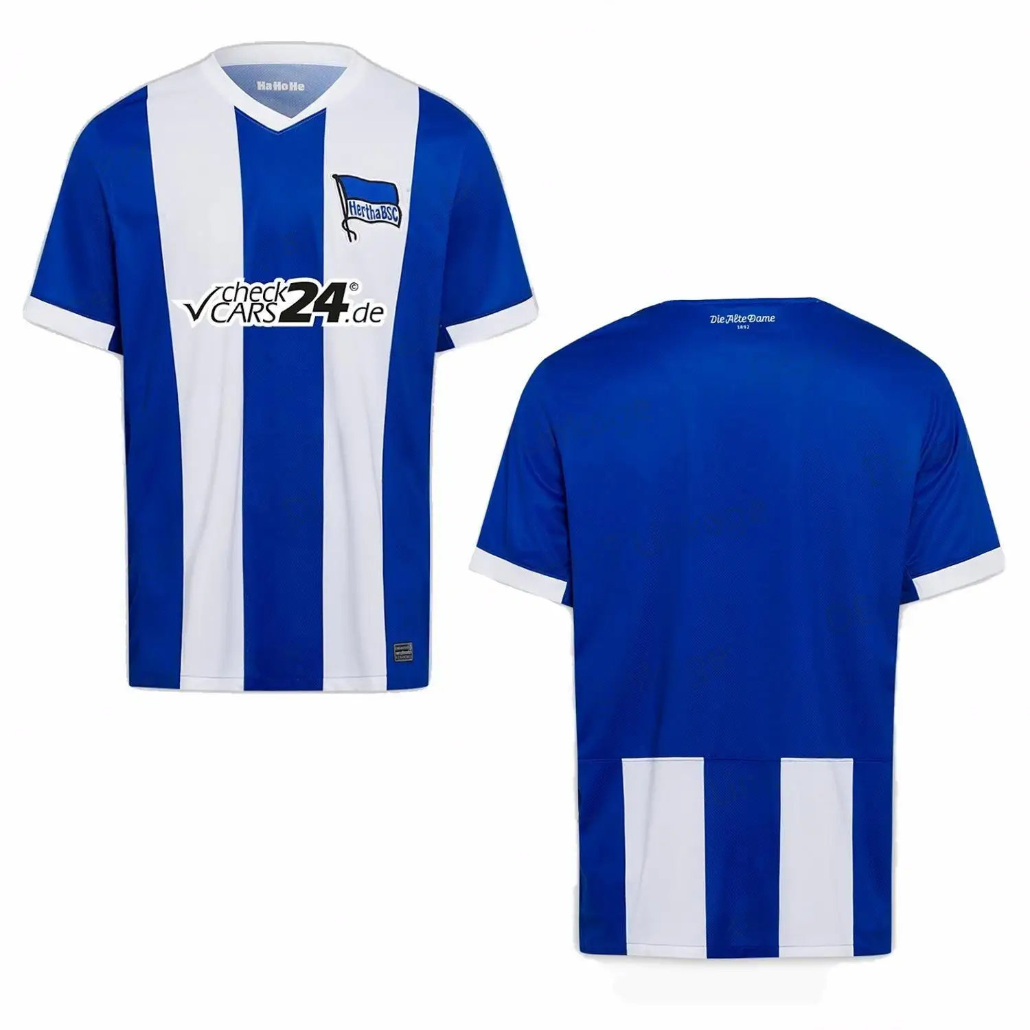 2024 neue Sommer arriavl hertha bsc 24-25 Home Kit Fußball T-Shirt für Erwachsene/Kinder