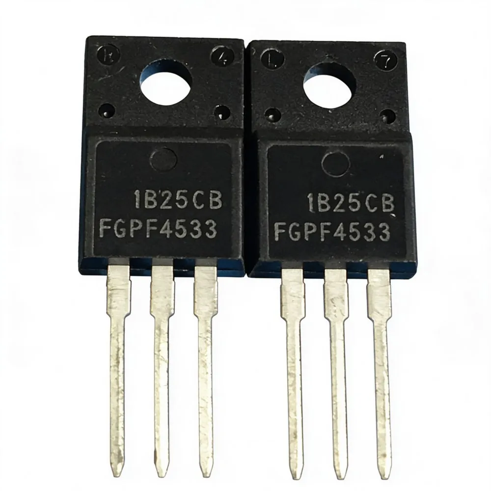 5PCS FGPF4533 330V 200A BT137-800E 600V 8A NTP52N10 52A 100V SMK1060F 600V 5.8A SW086R68E7T IXTP1N120P 1200V 1A