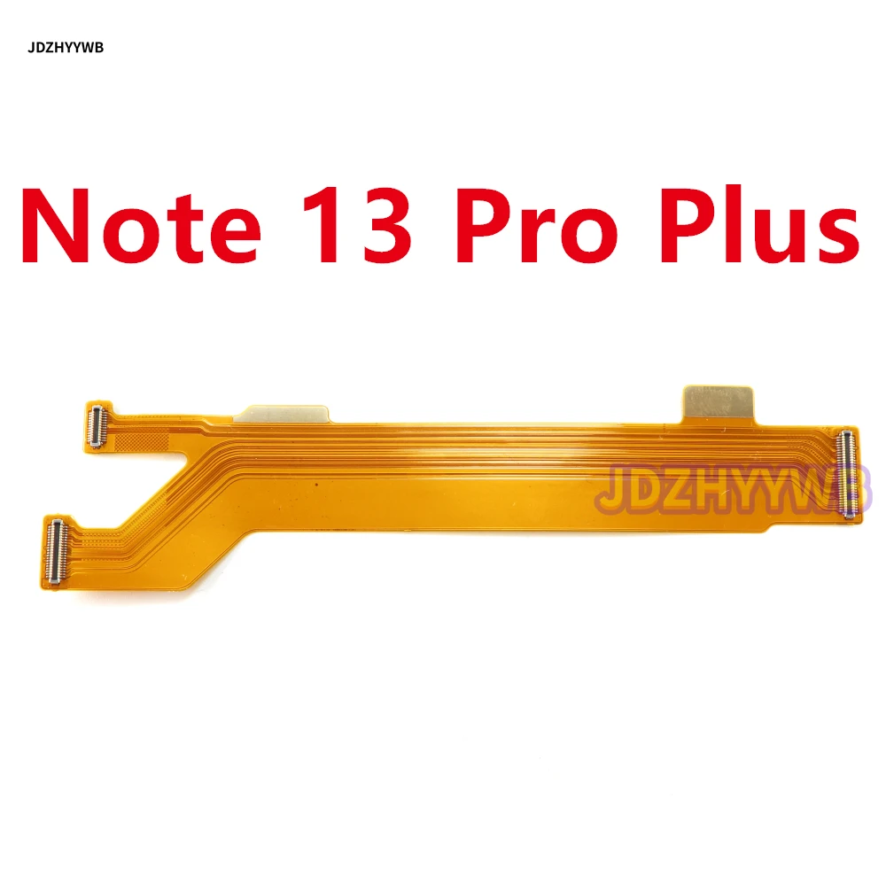 Charging Port Board Dock Fast Charging Date Transmission Flex Cable For Xiaomi Redmi Note 13 Pro Plus + Main Board Mainboard