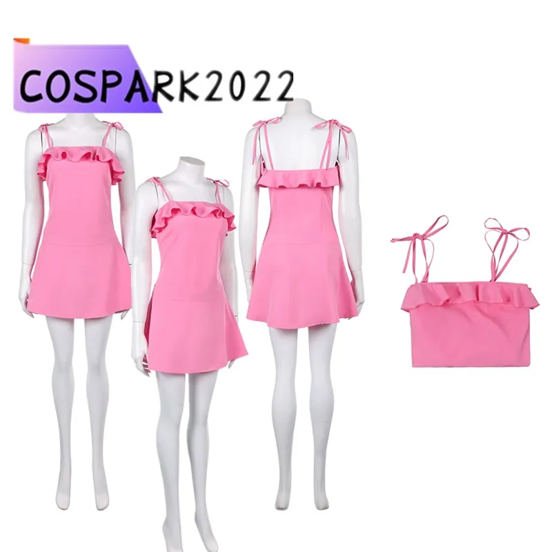

Cartoon Goat 2026 Cosplay Costume Rhino Fantasia Adult Women Roleplay Pink Dress Outfits Halloween Carnival Disguise Party Suit