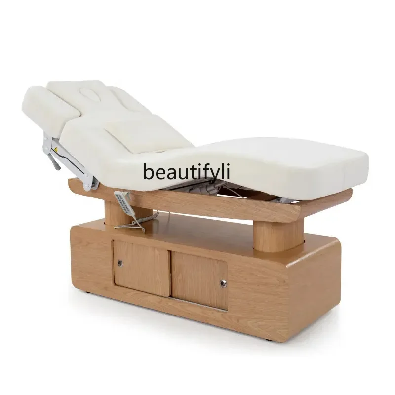 

C High-end electric beauty bed, special micro-plastic surgery beauty bed for beauty salons, facial spa massage bed