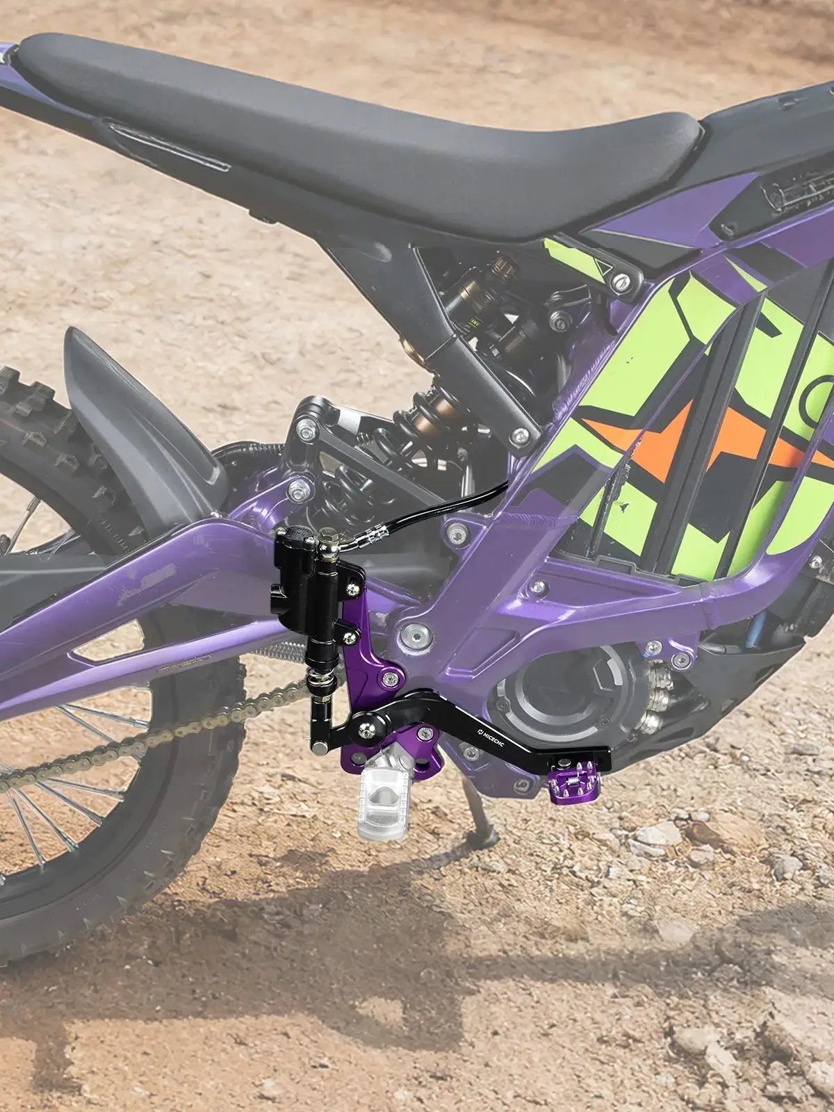 AliExpress NICECNC For Surron Light Bee X Light Bee S Electric Dirt Bike Hydraulic Rear Foot Brake Pedal Lever For Segway X160 X260