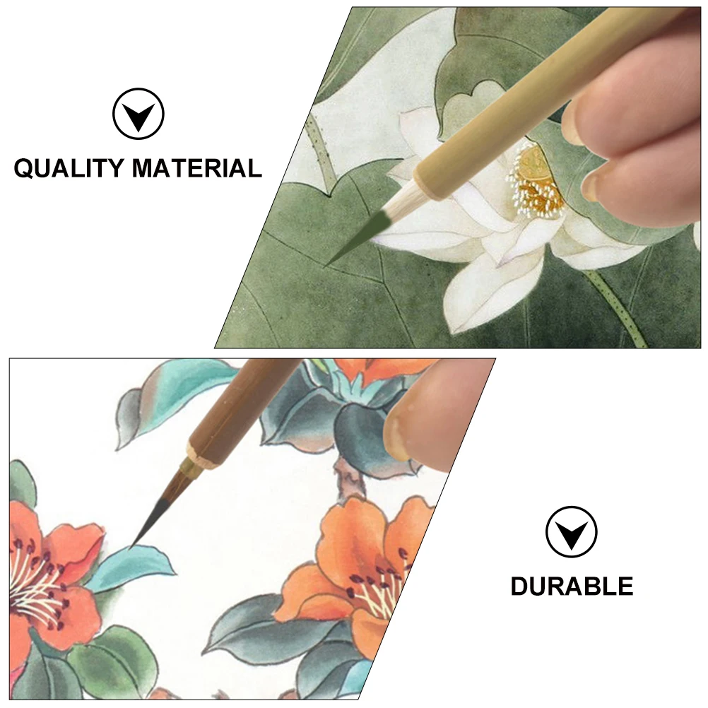 

Portable Stone Hook Line Pen Fine Art Painting Durable Material Exquisite Craftsmanship Watercolor Ink Calligraphy Bamboo
