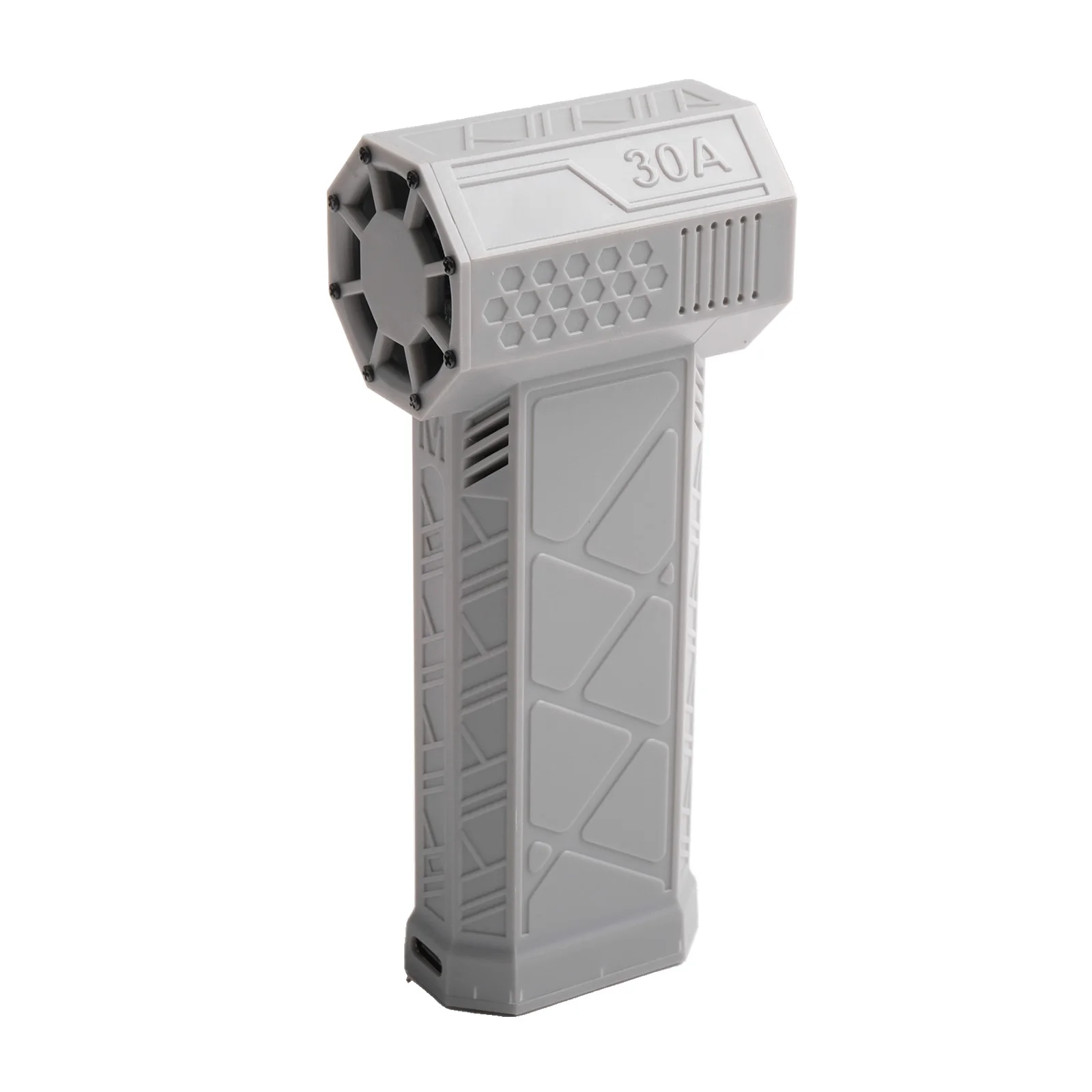 مروحة توربو مروحة عنيفة مع إضاءة LED 000 دورة في الدقيقة محمولة عالية السرعة ومراوح قوية قابلة للحمل 130 عملية #1