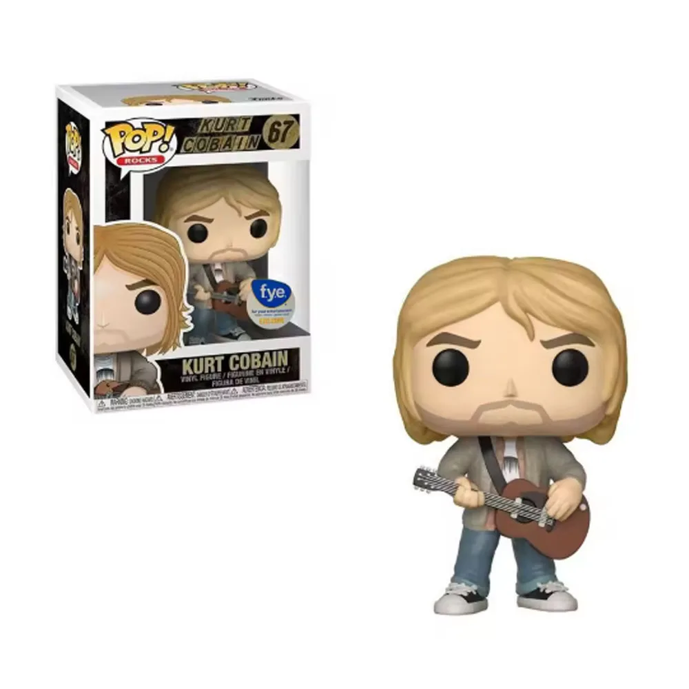 فانكو بوب روكس كورت كوبين # 67 فريدي فانكو # ألعاب شخصيات الحركة من الفينيل SE هدايا للأطفال