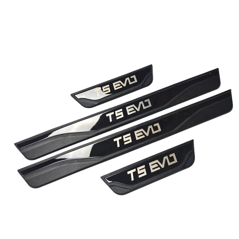 For Forthing T5 EVO 2021 2022 2023 Door Sill Kick Scuff Plate Protector Pedal Covers Threshold Sticker Car Styling Accessories