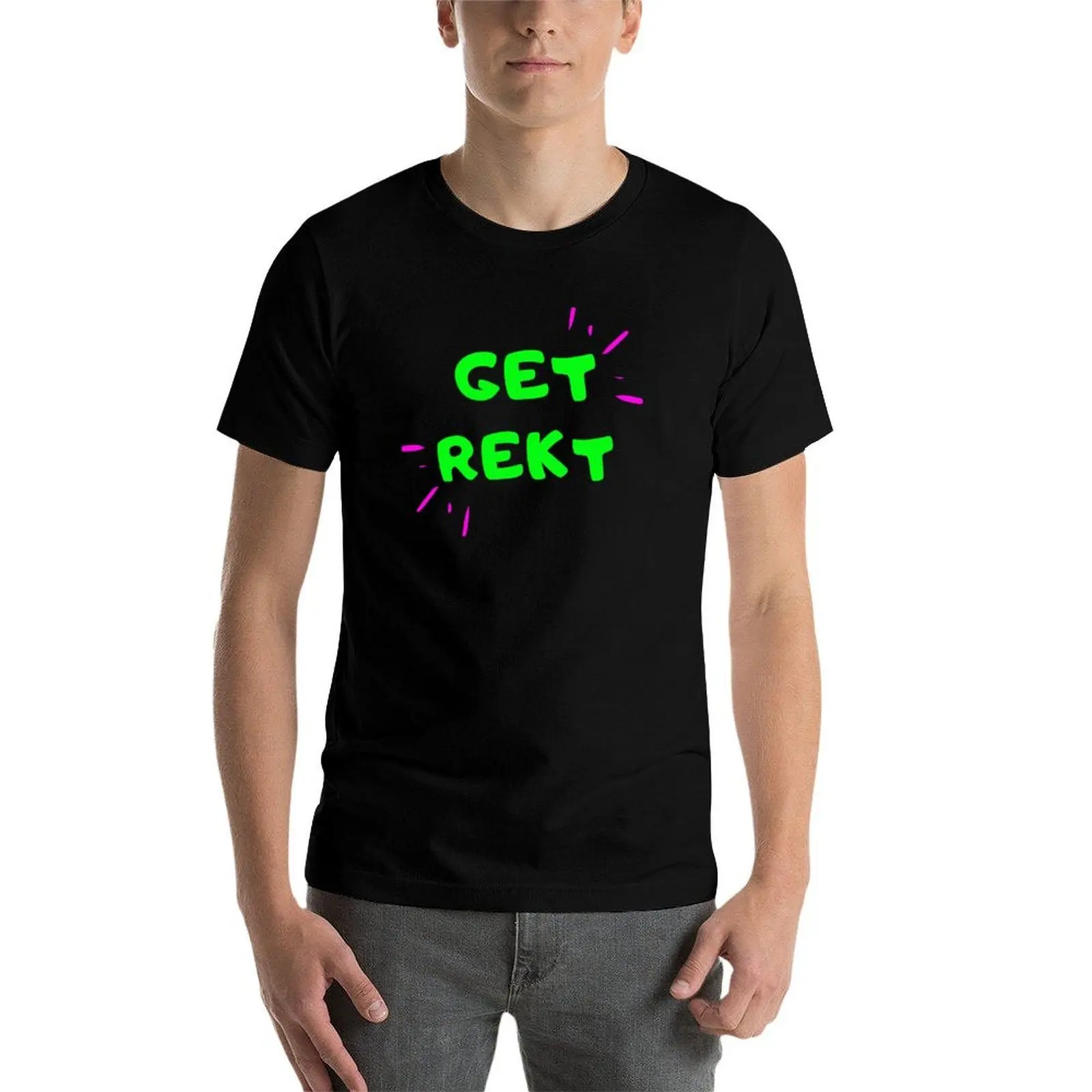 

get rekt T-Shirt man t shirts cotton t shirts for man slim fit T-Shirt