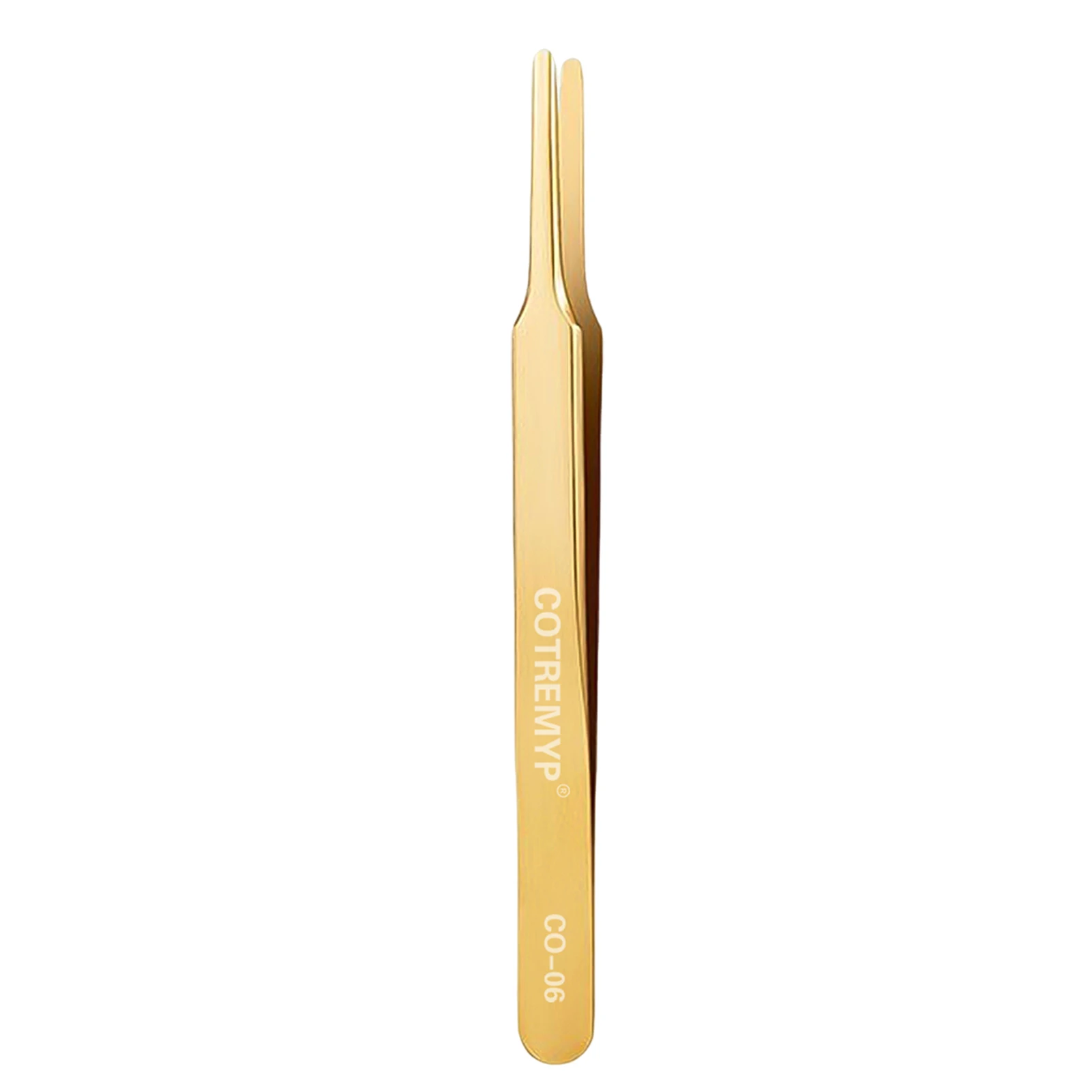 Präzisionspinzette für Wimpern, DIY Wimpernverlängerung, Applikator, Werkzeuge, Edelstahl, Haarentfernungspinzette, professionelles Make-up
