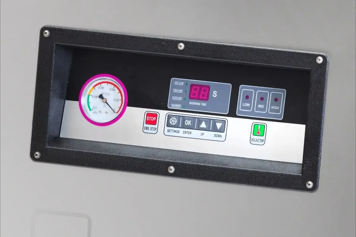 Maszyna do pakowania próżniowego żywności DZ-500, automatyczna maszyna do pakowania żywności.