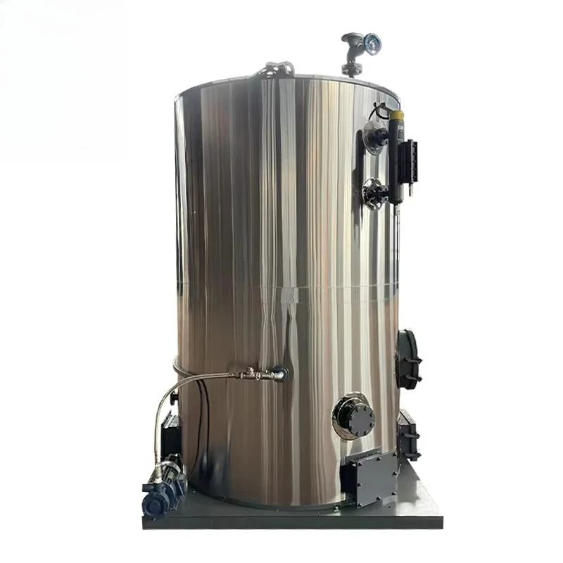 Vertical Steam Boiler Fire Tube 0.5Ton Diesel Gas Fired Automatic Industrial Heating Hot Water Energy Saving Custom