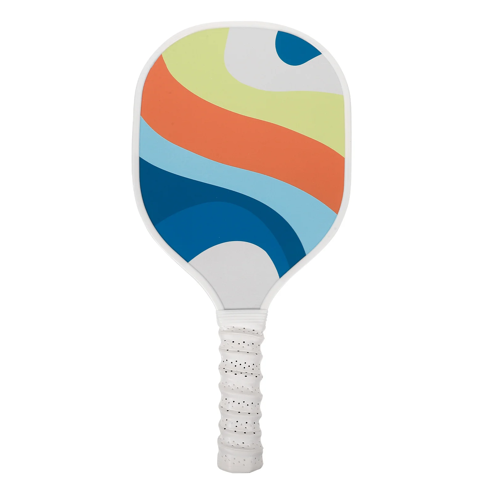 Raqueta deportiva con bordes de madera, surtido de pelotas de paleta, accesorio con orificio de entrenamiento, Miss