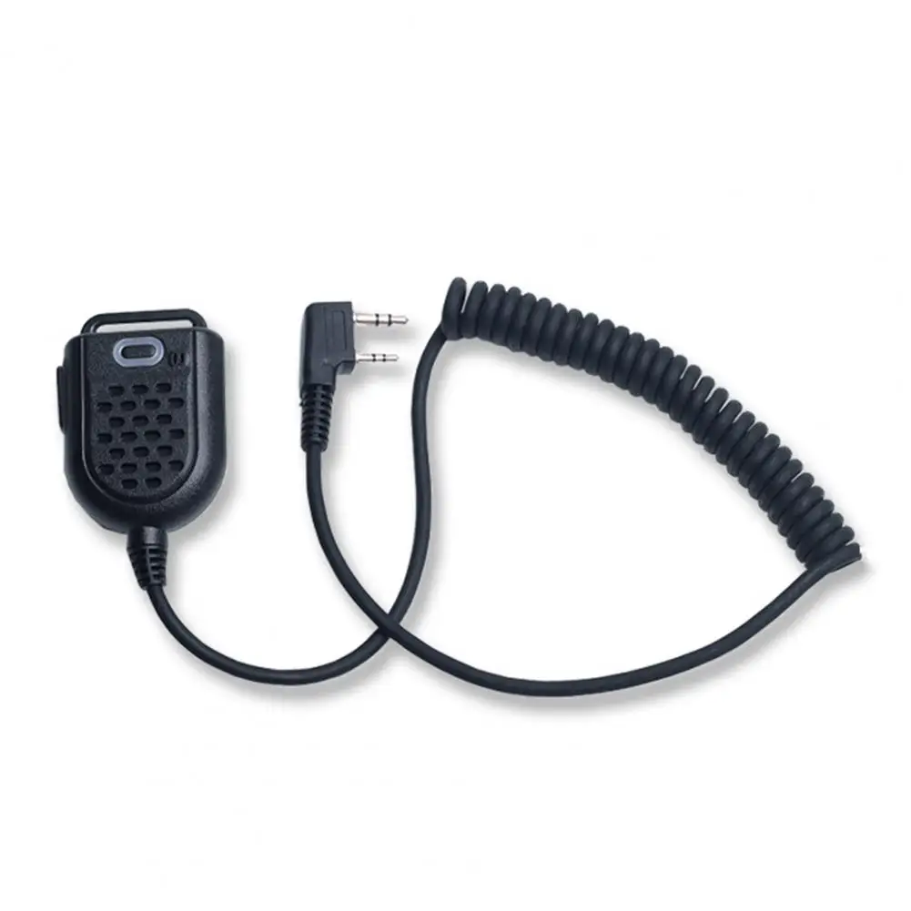 

Handheld Walkie-talkie Microphone Voice Intercom Shoulder Speaker Mic with Led Ptt Mic for 5r