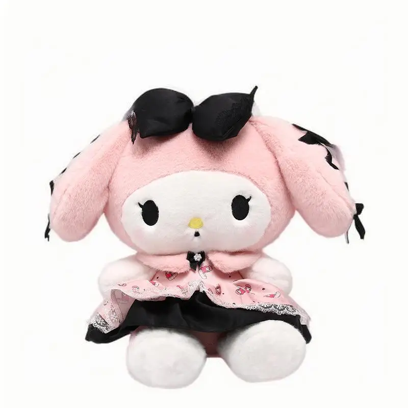 Sanrio Melody Banket Series Poppen Knuffels Dagelijkse bankdecoraties Kawaii Kussens Festivalcadeaus voor kinderen