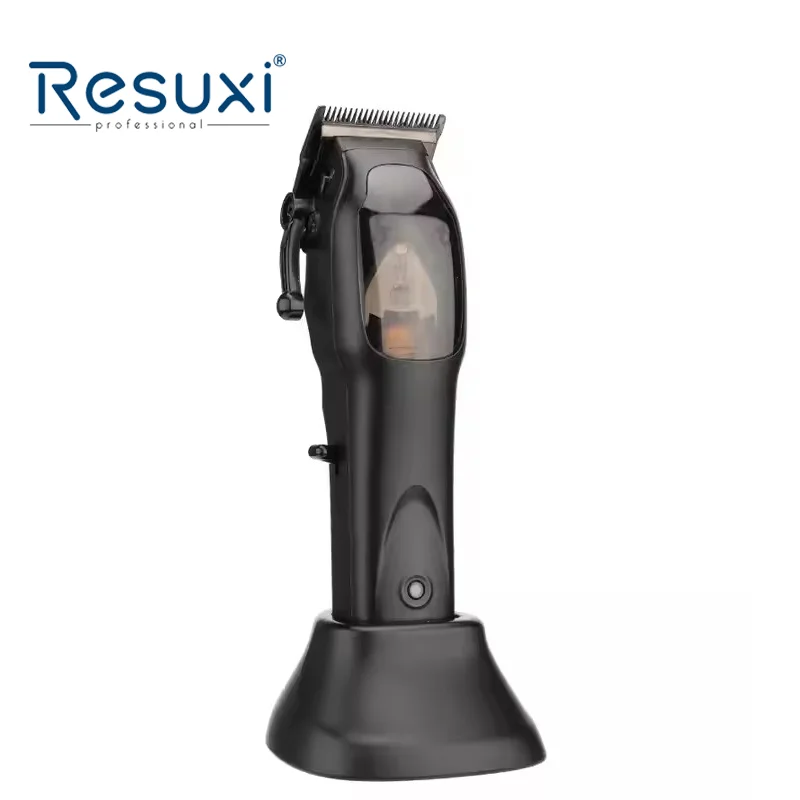 

Resuxi 10000RPM Magnetic Motor Professional Rechargeable Hair Clipper 10W Rv Car Equipment Rv Salon Electric USB Stainless Steel