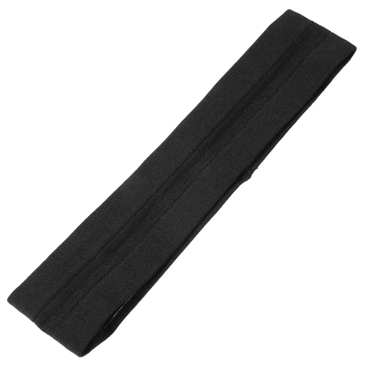 

1Pcs Hair Band Sweatproof Antiperspirant Black Free Size Yoga Turban Running Headband for Workout Hair Band Yoga Head Warp