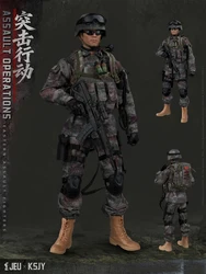 ViiKONDO 1/6 KSJY 23003 JEU Action Figure Chinese PLA Eastern Fighter Army Men Figurine Iron Wall 12'' Toy Soldier Model Fullset