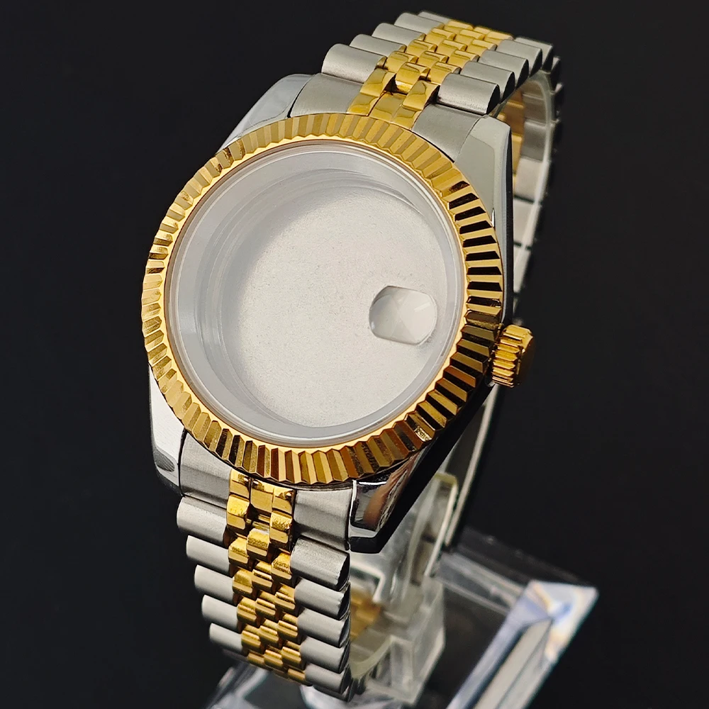 41mm/39mm NH35 Case Fit NH34/35/NH36 Movement Watch Accessories 20mm Watch Strap Sapphire Glass Watches For Man NH35 Dial