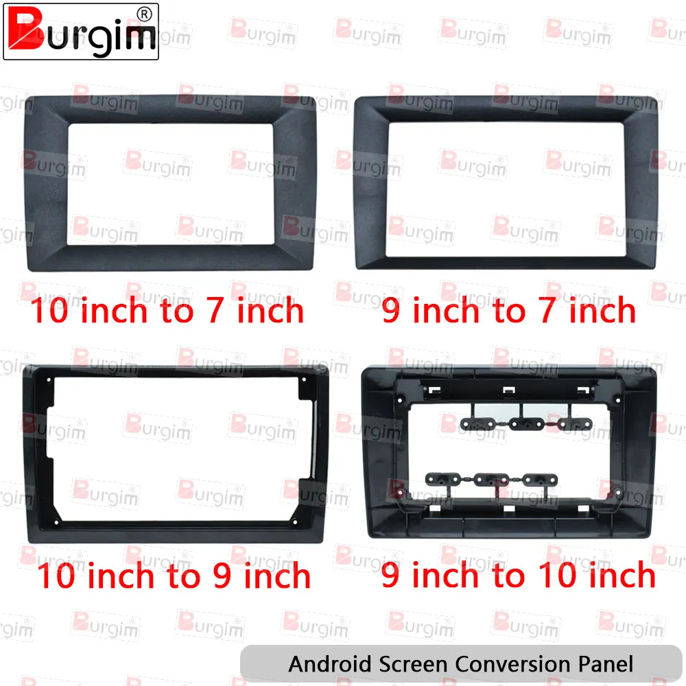 10 inch to 9 inch 10 inch to 7 inch 9 inch to 7 inch 9 inch to 10 inch Car Radio Conversion Panel Android Screen Bracket Frame