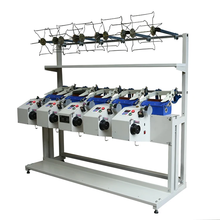 High-Quality Automatic Custom Auto Hank to Cone Winding Machine for High Stretch Yarn