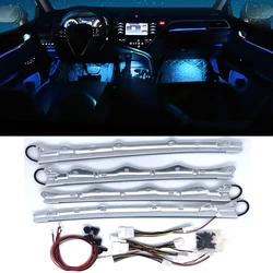 LED 4 Door Light Decorative Light Special Atmosphere Lamp Decorative Lamp Ice blue 12V For Toyota Camry 2018 2019 2020 2021
