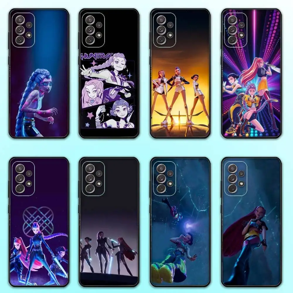

KPop D-Demon H-Hunters Phone Case For Samsung S25,S24,S21,S22,S23,S30,Ultra,S20,Plus,Fe,Lite,Note,10,9,5G Black Cover