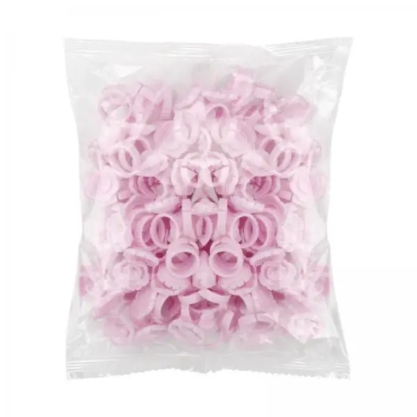 Silicone Eyelash Glue Fan Cup Rings Holder Disposable Blossom Pad for Volume Lashes Extension