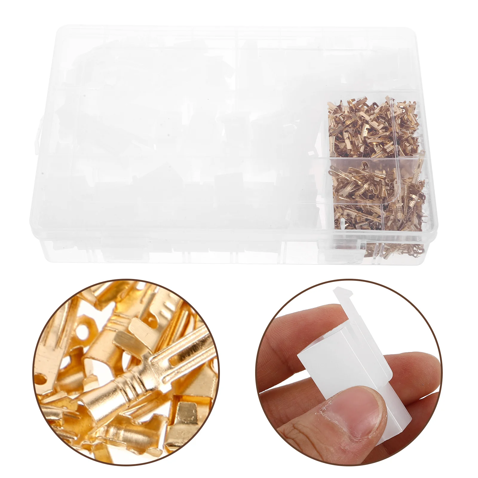 

480Pcs Automotive Waterproof Connector Kit Electric Pin Connectors for Car Motorcycle Wire Terminal Crimp Pins Repair Upgrade