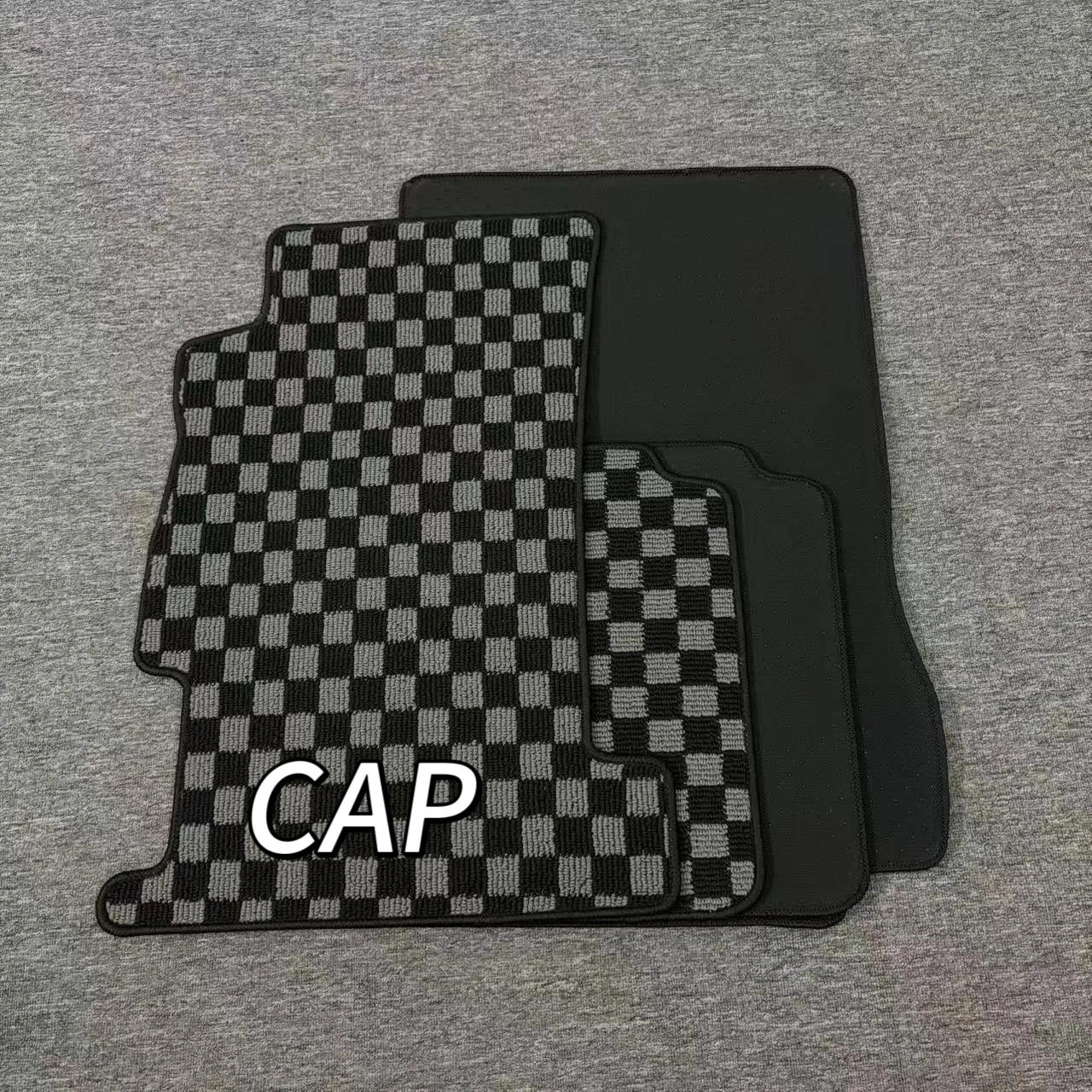 For Honda Accord 5th Gen 1991-1996 LHD Custom Car Floor Mats Premium Plush Japanese Grid Pattern All-Weather Waterproof Anti-Sli