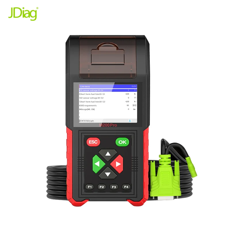 

Newest JDiag M200PROFull Version M200 Pro Handheld motorcycle scanner 3.5 Inch Intelligent Motorcycle Diagnostic Scanner Tools