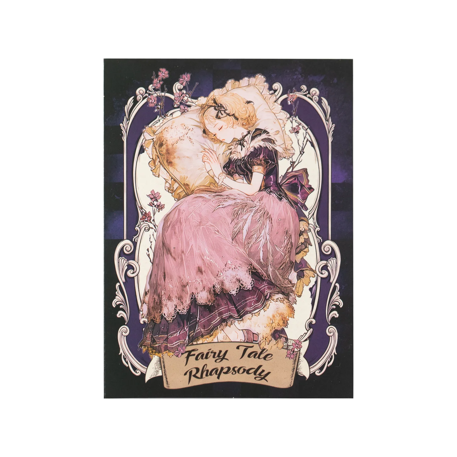 JIANWU Vintage Dark Fairy Tale Character Landscape Material Collage Scrapbooking PET Sticker Creative DIY Journal Stationery view 6