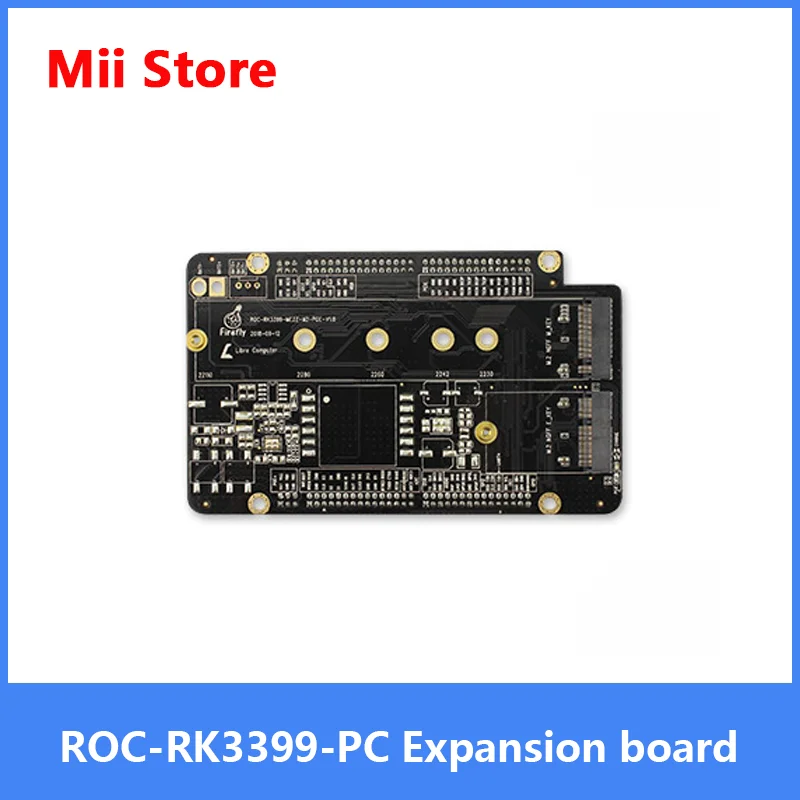 

Firefly ROC - RK3399 - MEZZ - M2 - POE expansion board SSD expansion WiFi&amp Bluetooth POE