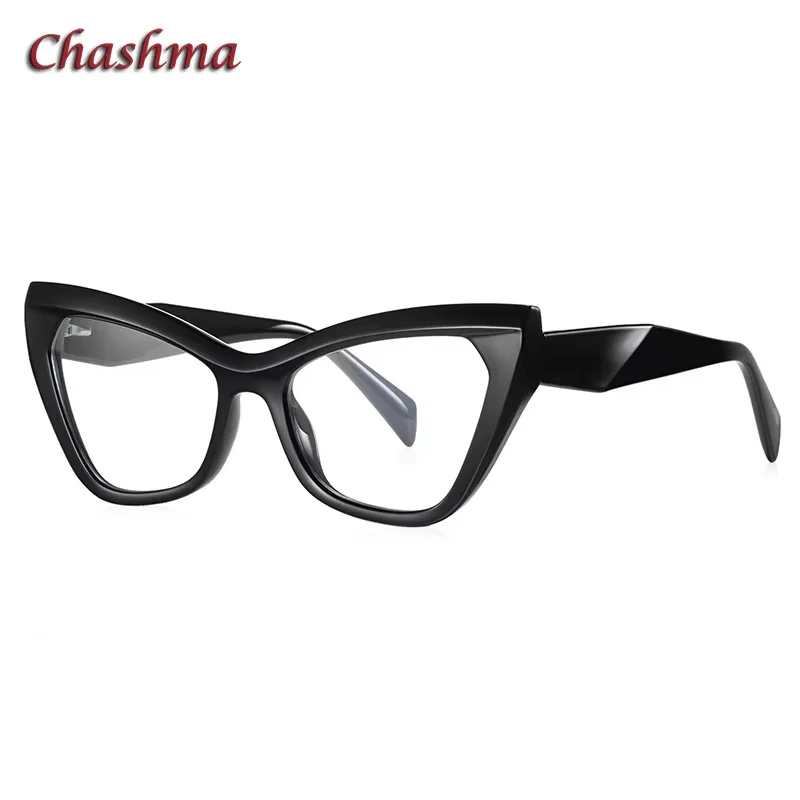 

Chashma Cat Eye Glasses Famale Fashion Optical Eyewear Frame for Receipt Lenses Blue Ray Block Eye Glasses for Women Gradient