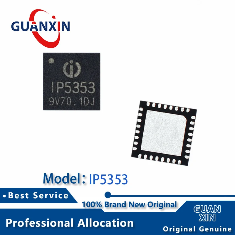 

100% New electronics Marking IP5353 QFN-32 5353