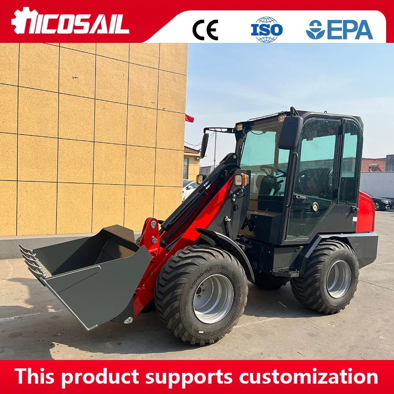 

18.5KW Diesel Engine KZL918 Telescopic Loader Vibration-Damped Operator Area