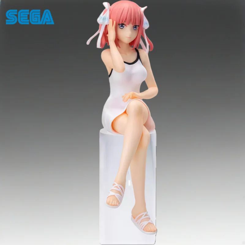 Auf Lager Sega Original The Quintessential Quintuplets Nakano Nino Actionfigur Modellpuppe Brandneues Spielzeug in Box Modellgarage