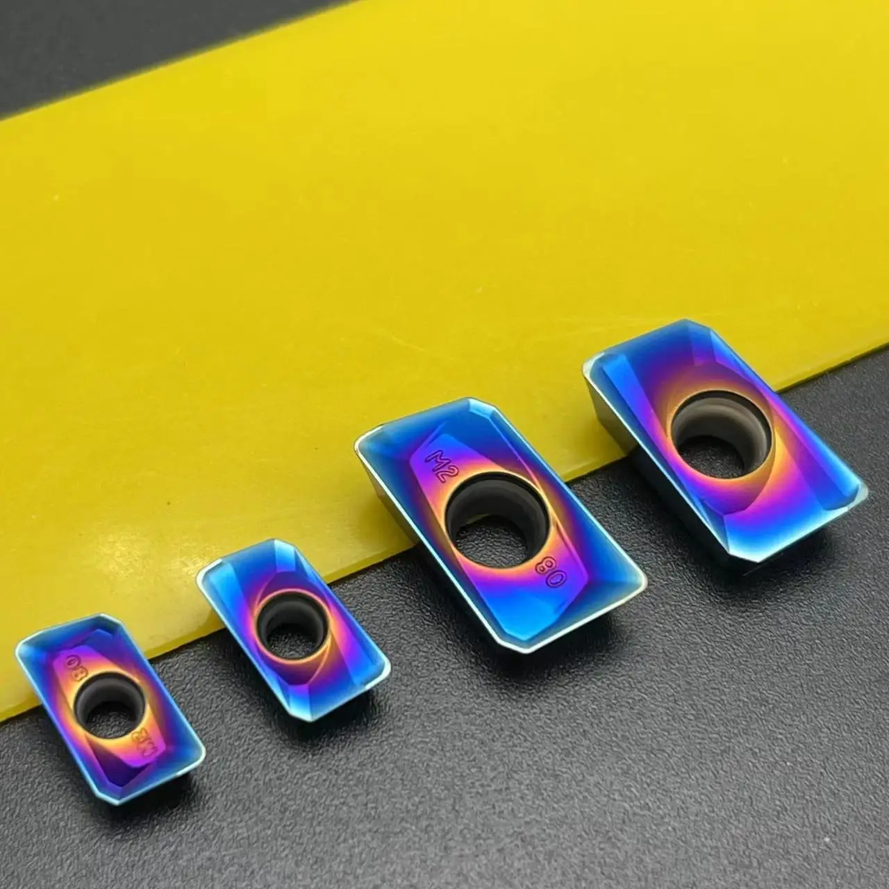 Hochharte Spezialfräseinsätze für gehärteten Stahl APMT1135 APMT1604 R5 R6 Nano Blue Hartmetalleinsätze – Detail 14