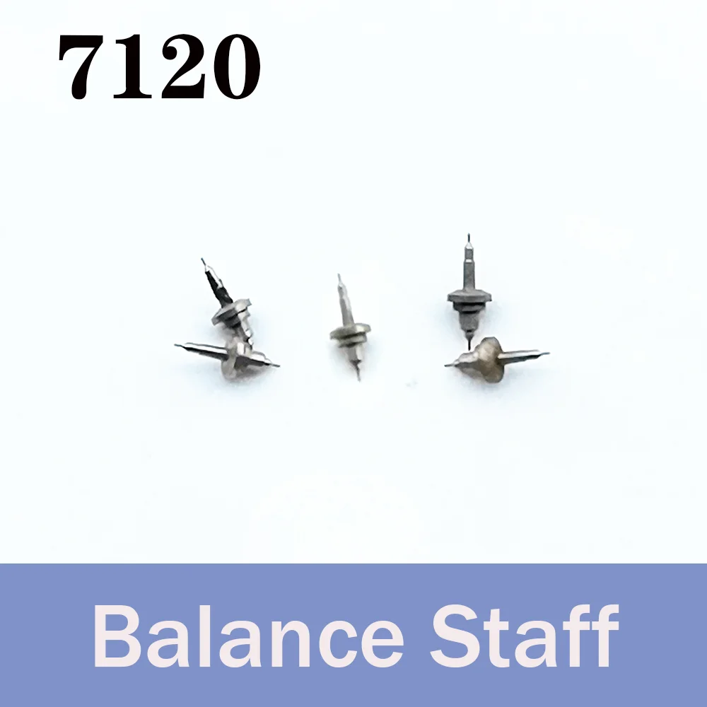 

Watch accessory balance shaft suitable for 7120 movement pointed balance wheel core Oscillating Shafts watch repair parts