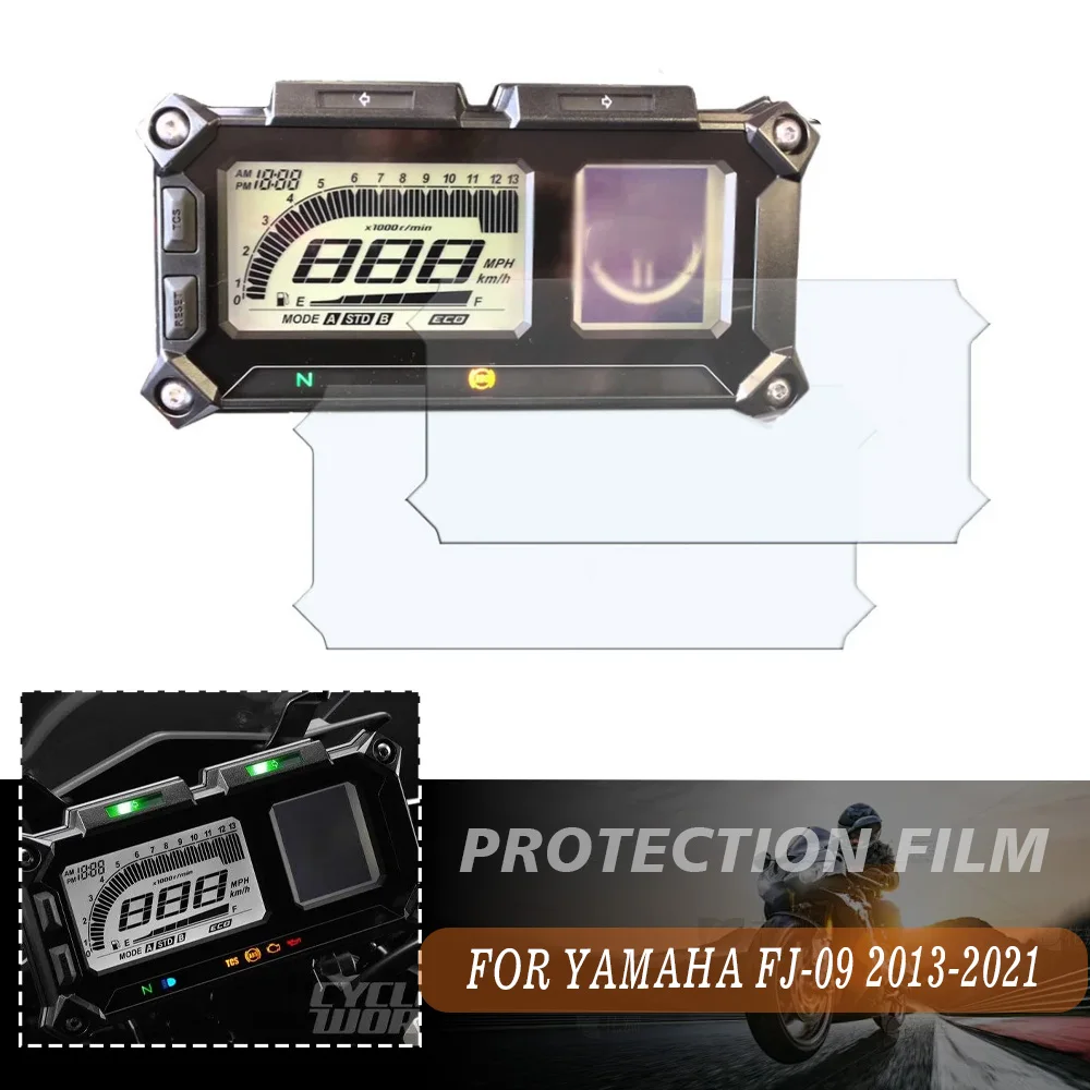 

MT 09 For Yamaha FJ-09 MT-09 FJ09 MT09 TRACER XT1200Z SUPER TENERE Cluster Scratch Dashboard Screen Protection Film Protector