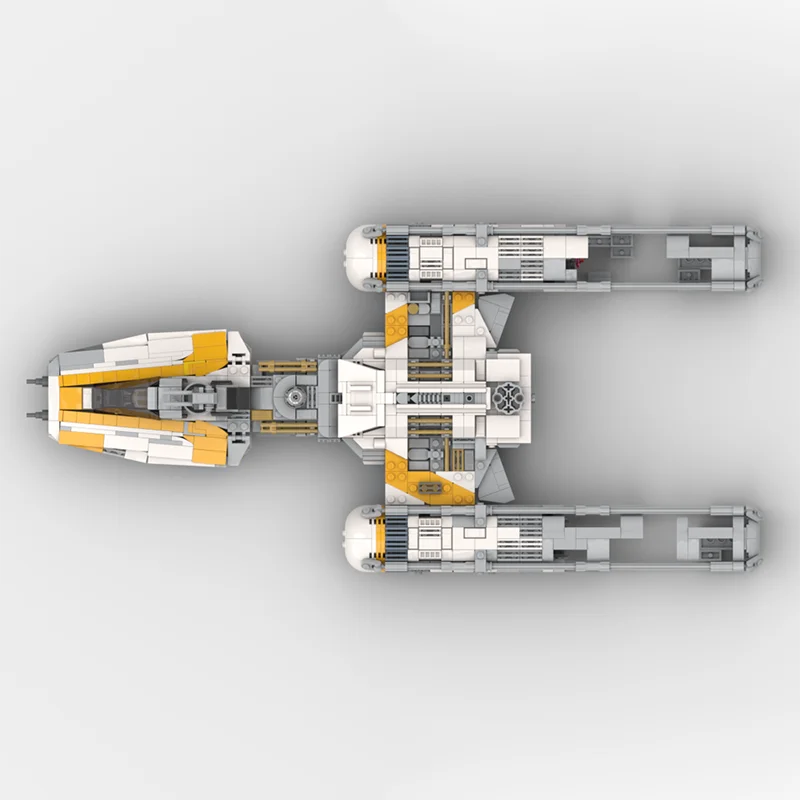 1914pcs MOC Rebels BvA Y Wing Star Battle Model Building Blocks Architecture DIY Idea Education Toy Christmas Gifts Brick