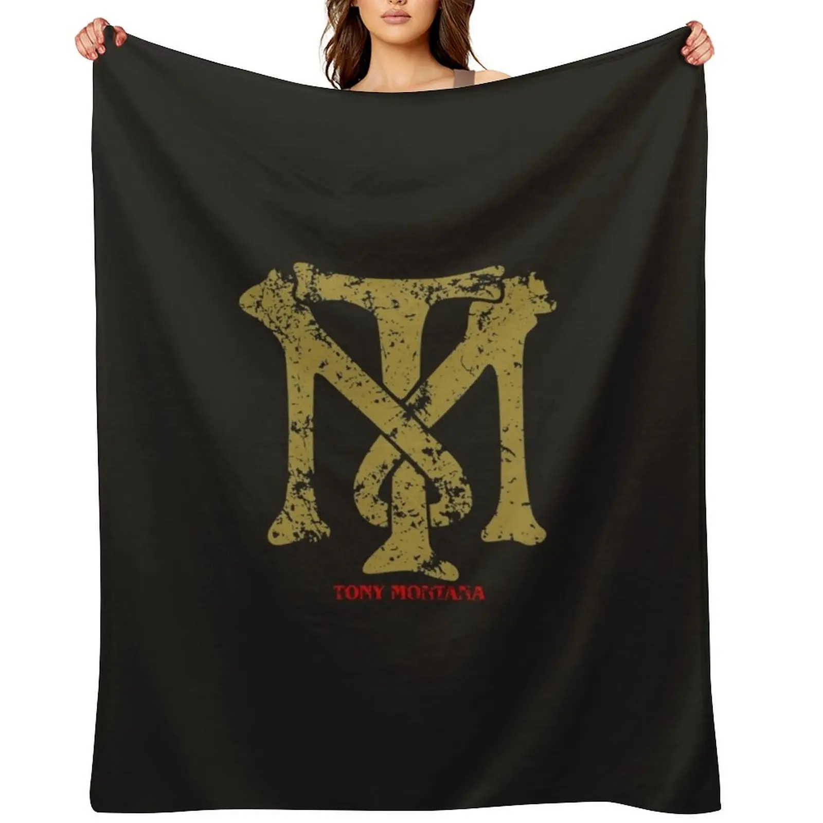 

Montana-Scarface Throw Blanket Blankets For Sofas Cute Tourist Soft Blankets