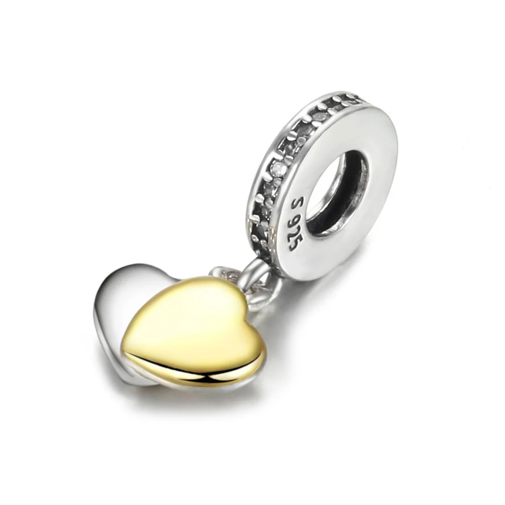 

925 Sterling Silver Bead Night Sky Crescent Moon Stars Feather Dangle Charm For Fashion Women Bracelet Bangle Gift DIY Jewelry