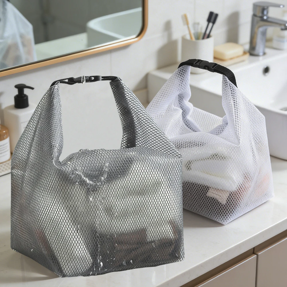 

Large Capacity Drawstring Waterproof Cosmetic Storage Bag Portable Handbag Fitness Swimming Bath Bags Outdoor Travel Bag For Men