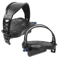 2 Sets Fitness Bike Pedals Anti-Slip Durable Material Exercise Accessories Indoor Cycling Supplies Gym Equipment