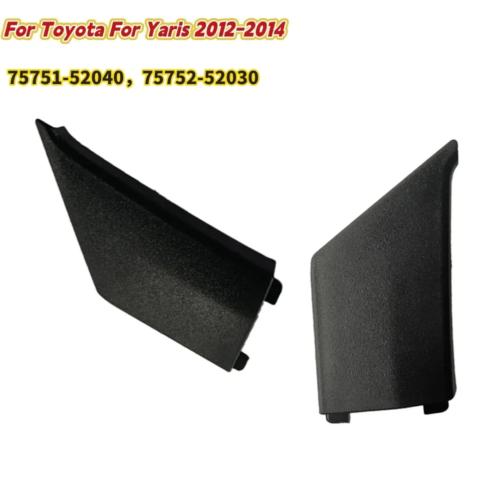 Molding Door Mirror Triangle Plate Cover For Toyota For Yaris 2012-2014 Flag Cover Front Window 75751-52040 75752-52030 ﻿