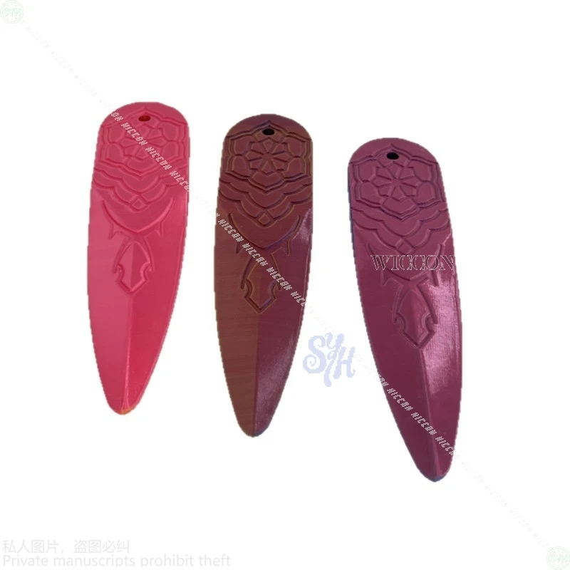 KPop شيطان أنيمي زوي تأثيري الدعائم الجانبين لونين ثلاثية الأبعاد حمض البوليلاكتيك متعدد الألوان لومينو هالوين كرنفال اكسسوارات