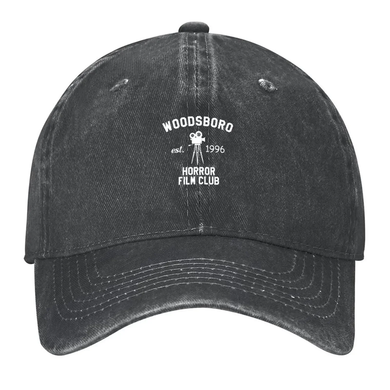 New Woodsboro Horror Film Club Baseball Cap Hard Hat Icon Bobble Hat Birthday For Men Women's